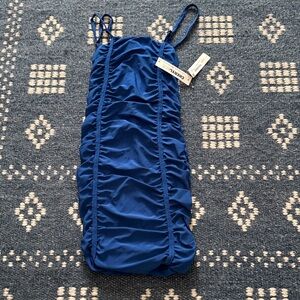 Cheryl Kids Blue Ruched Dress